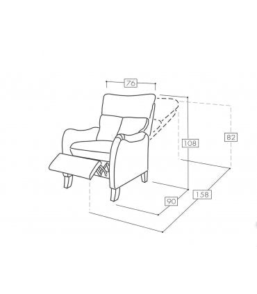Sillón relax manual Camboya