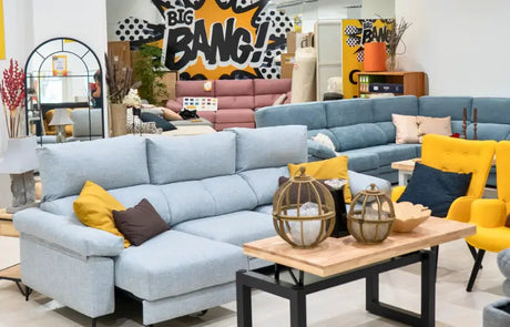sofá barato en Mallorca en tienda outlet