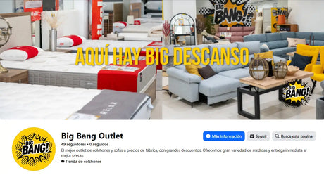 nueva página Facebook Big Bang Outlet