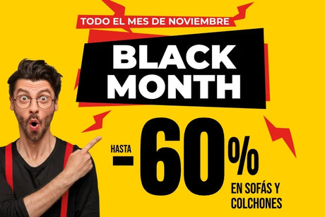 Black Friday 2026 en Big Bang Outlet con descuentos de hasta el 60 % en sofás y colchones