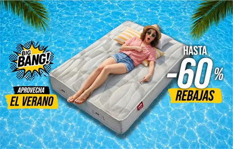 Rebajas de verano en Big Bang: hasta el -60% en colchones y descanso